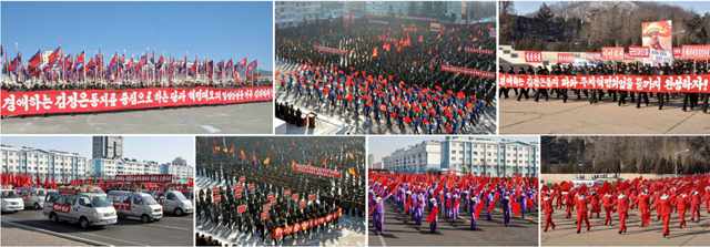 (3) DPRK Army-People Rallies in Different Provinces
