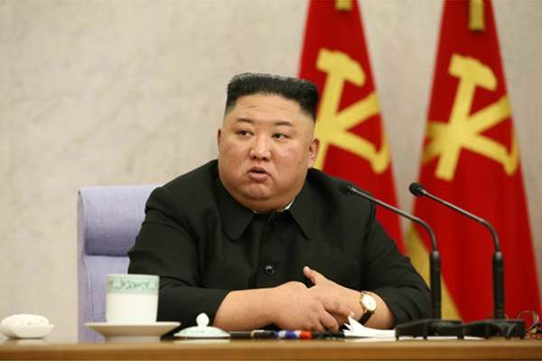 Kim Jong Un Concludes Report on First Agenda Item